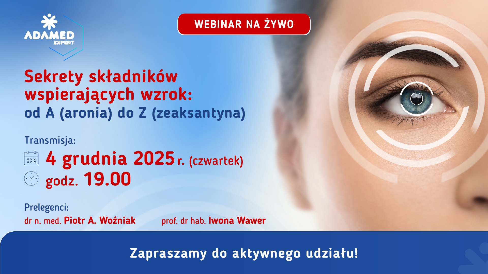 Sekrety składników wspierających wzrok: od A (aronia) do Z (zeaksantyna)